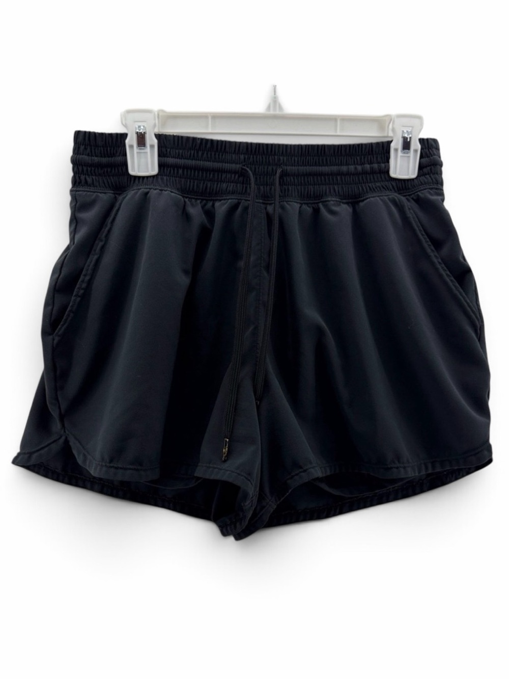 YPB x Abercrombie Women's Black High Rise Athletic Shorts Size Medium